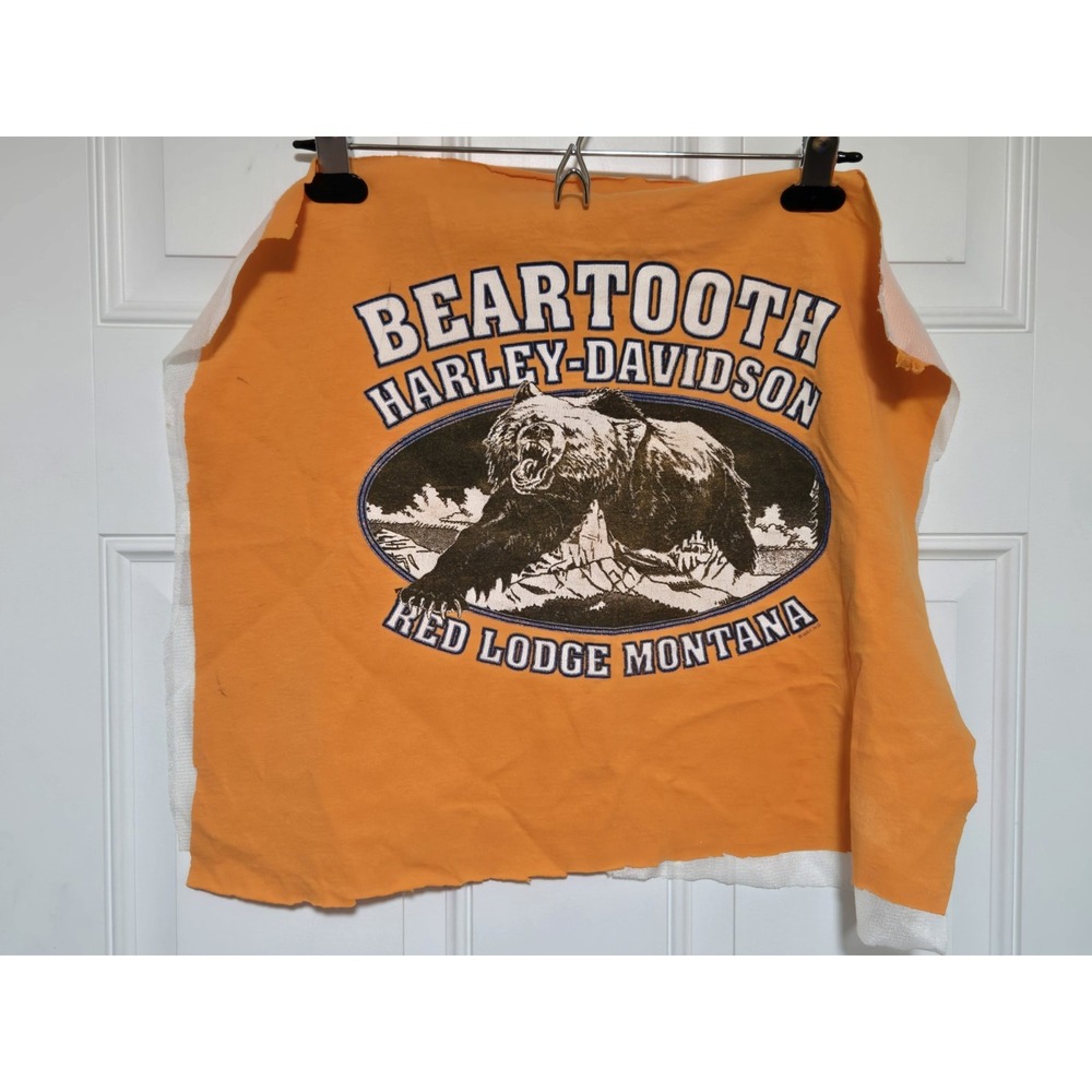 Harley Davidson Jacket Back Patch Sew On Upcycle Motorcycle 2